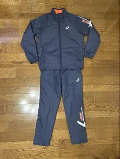 アシックス　A-I-M 中わたブレーカージャケット・パンツ　セットアップ