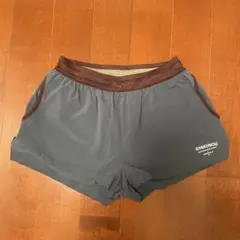 GYAKUSOU ランニングショーツ Mサイズ グレーのサムネイル