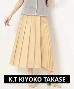 【新品タグ付き】K.T KIYOKO TAKASE 9号 プリーツスカート M