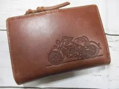 新品 財布 二つ折り メンズ L字ラウンド スヌーピー Joe Cool 本革Aのサムネイル