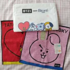 BTS バンタン all マイクロファイバーハンドタオル 30×30cm - メルカリ