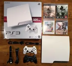 プレイステーション3 320GB クラシックホワイト CECH-2500B 美品