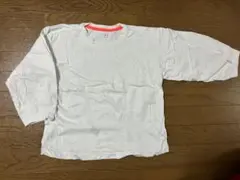 velvet ホワイト 五分袖Tシャツ XS