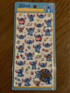 ボンボンドロップシール スティッチ ディズニー