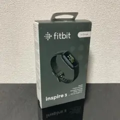 【新品未使用】Fitbit Inspire 3 ブラック フィットネストラッカー