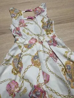 (希少)MA*RS ジュエリー柄 ノースリーブワンピース 平成ギャルY2K