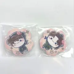 忍たま乱太郎　フリューくじ　アクスタ　土井半助　山田利吉　セット