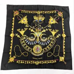 エルメス シルクスカーフ カレ90 Chapeau! 帽子 脱帽 - メルカリ