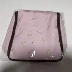 チュチュアンナ　トラベルポーチ　ピンク　クマのサムネイル