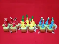 3種　5セット　ピクミン 引っこぬき ぬいぐるみマスコット 赤青黄のサムネイル