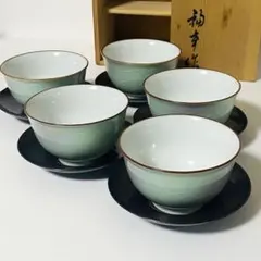 有田焼 福幸窯 茶器 湯呑 5客 セット 陶器 湯飲み コップ