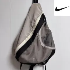 NIKE ナイキ Y2K ワンショルダーバッグ スリングバッグ 刺繍ロゴ