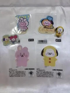 BT21 ステッカーセット chimmy cooky tata