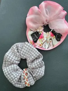 クリスマス限定お買い得　シュシュツインセット