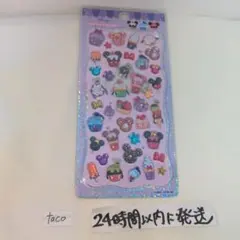 スイーツ プチドロップステッカー ディズニー ボンボンドロップシール