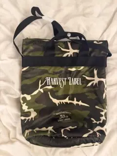 ハーヴェスト・レーベルの30周年記念カモフラージュ柄　保冷バック