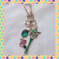 美品　セーラームーンジュピター　バックチャーム　スターパワースティック
