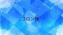 コロン様専用ページ