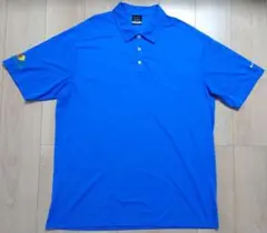 NIKE GOLF DRI-FIT ポロシャツ【2XL】ビッグサイズ ブルー