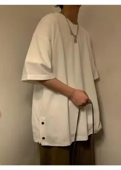 メンズ 春 ゆったり Tシャツ 白 無地 速乾 ストリート 黒ストレッチ 5XL