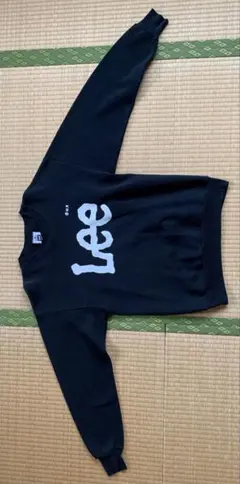 Lee 黒 トレーナー M
