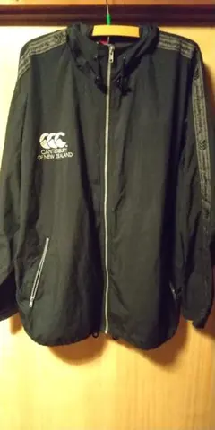 CANTERBURY OF NEW ZEALAND ブラックジャケット