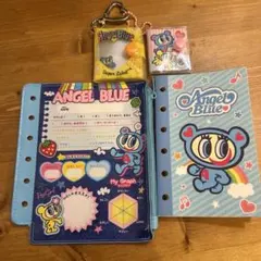 ANGEL BLUE エンジェルブルー 文具セット ポーチのサムネイル