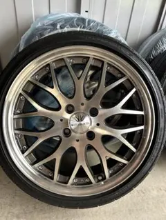 19インチ マルチフォルケッタ タイヤホイールセット 50プリウス 4本の