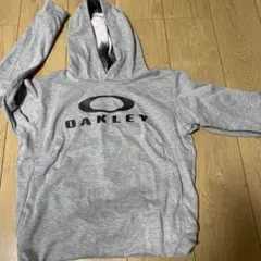 OAKLEY グレー パーカー 160センチ