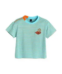 モイモルン　ハンバーガーワッペン付　ボーダー　Tシャツのサムネイル