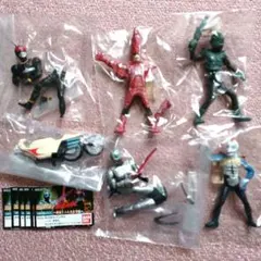 ガシャポン　仮面ライダー　全6種　HGシリーズ　怪人　フィギュア　まとめ