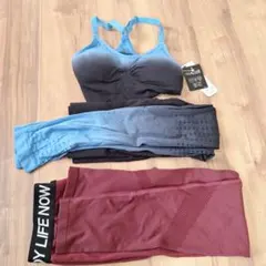 GU ヨガウェアセット S、Mサイズ