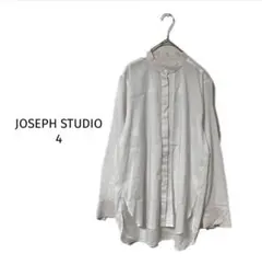 美品 ジョゼフ ストゥディオ 2,8万円 ブラック シアーブラウス シャツ 