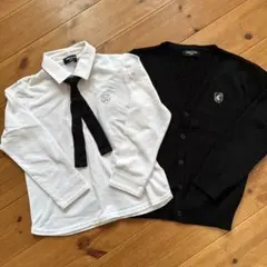 COMME CA ISM カーディガン&ポロシャツ　フォーマル　セット
