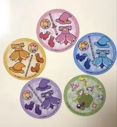 おジャ魔女どれみ アトレ限定シール ステッカー 配布終了•非売品 5種
