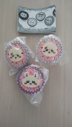 ちいかわ　手作りおやつチャーム　#平成女児チョコ　ラッコ　モモンガ　3点セット