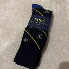 POLO RALPH LAUREN ソックス 2足セット ネイビー