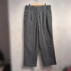 80s-90s FARAH スラックス グレー 34W x 29L　ファーラーのサムネイル