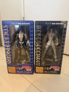 超像可動 ジョジョ ブチャラティ スティッキィ・フィンガーズ 2点セット