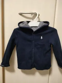 RALPH LAUREN BABY リバーシブル コットン フーディ