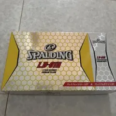 SPALDING LD-01H ゴルフボール プレミアムイエロー ホワイトのサムネイル