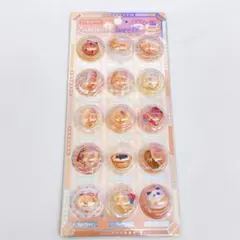 新作！ パン屋 ぷくぷくシール 3D 立体シール カプセルシール カプセルポップ