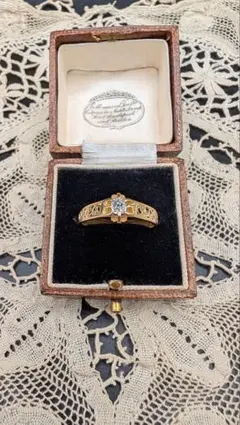 18K ビンテージリング 楽天市場】リング 透かしデザイン アンティーク調 K18 K18 18金