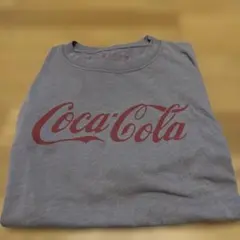 コカコーラ　グレー Tシャツ L