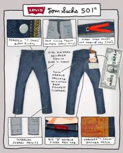 LEVI'S Tom Sachs 1947 501 XX LVC 34X32