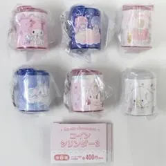 【匿名配送】 サンリオキャラクターズ コインシリンダー3　全6種セット