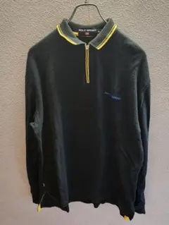 POLO SPORT Ralph Lauren M ブラック イエロー ポロ