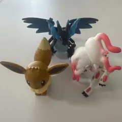 ポケモン モンコレ イーブイ リザードンX ゾロアーク