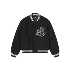 Stussy ボンバージャケット 黒