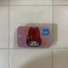 マイメロ 初期 缶ケース 1998年製 赤ずきん チェック柄 平成レトロ